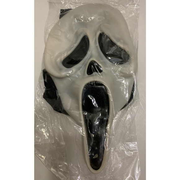 Fun World Easter Unlimited 2012 Ghost Face Mask 099747 Sealed In Package - Picture 1 of 4